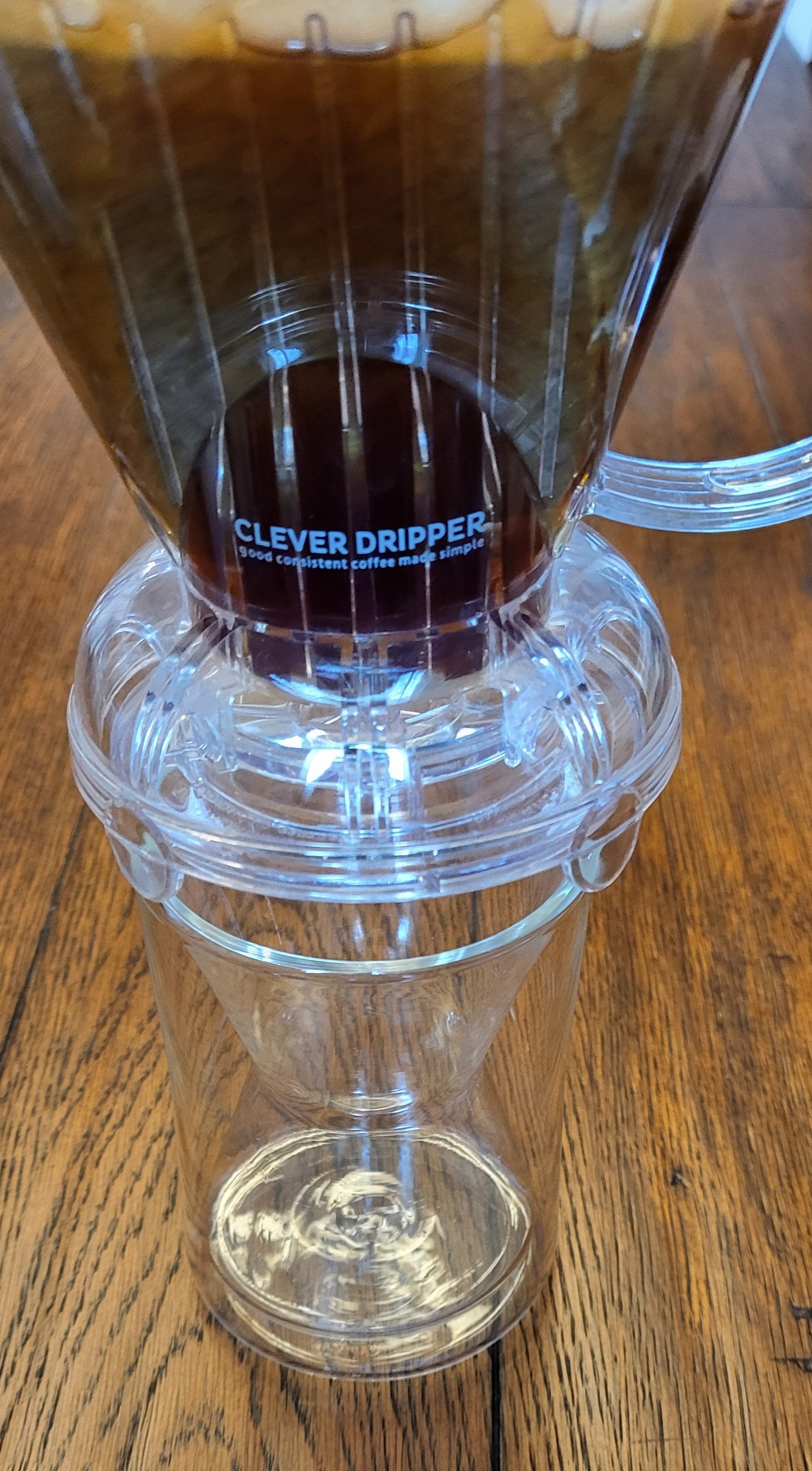 Clever Coffee Dripper - Promotion: Includes a Free $7.50 Box of Melitta Filters (in addition to the 100 that comes with each Clever Dripper, providing enough filters to brew 200 cups of Amazing coffee)!