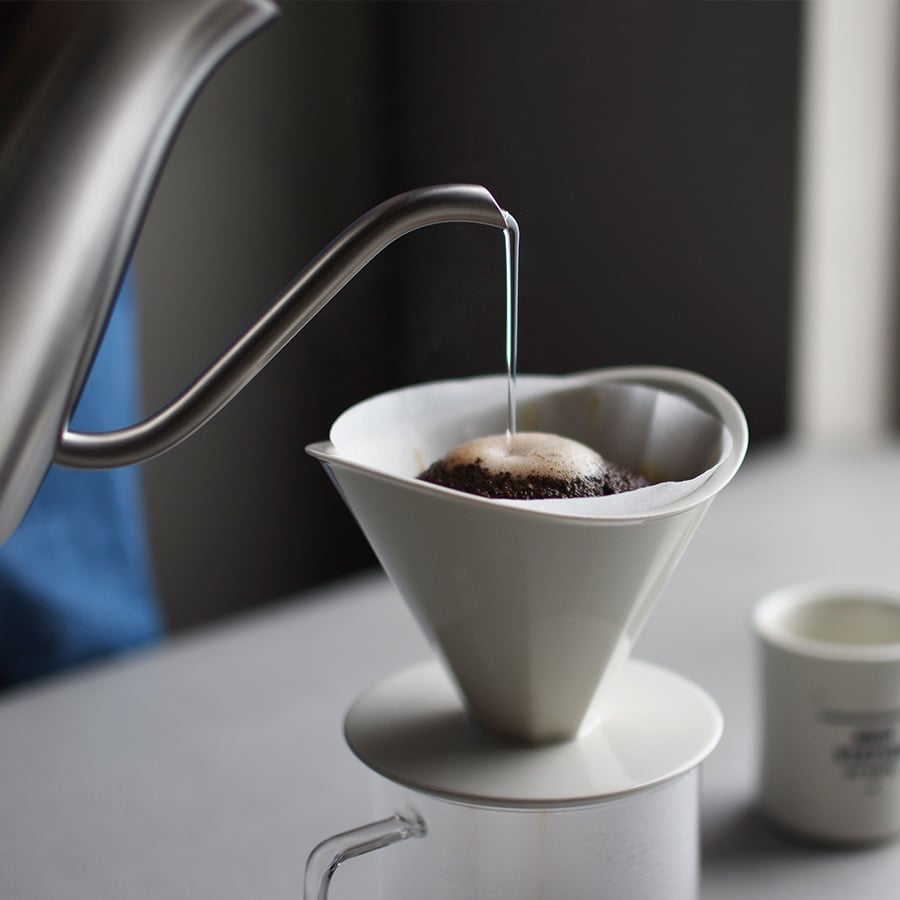 Kinto OCT Porcelain Pour-over (Includes 60 Premium Filters)